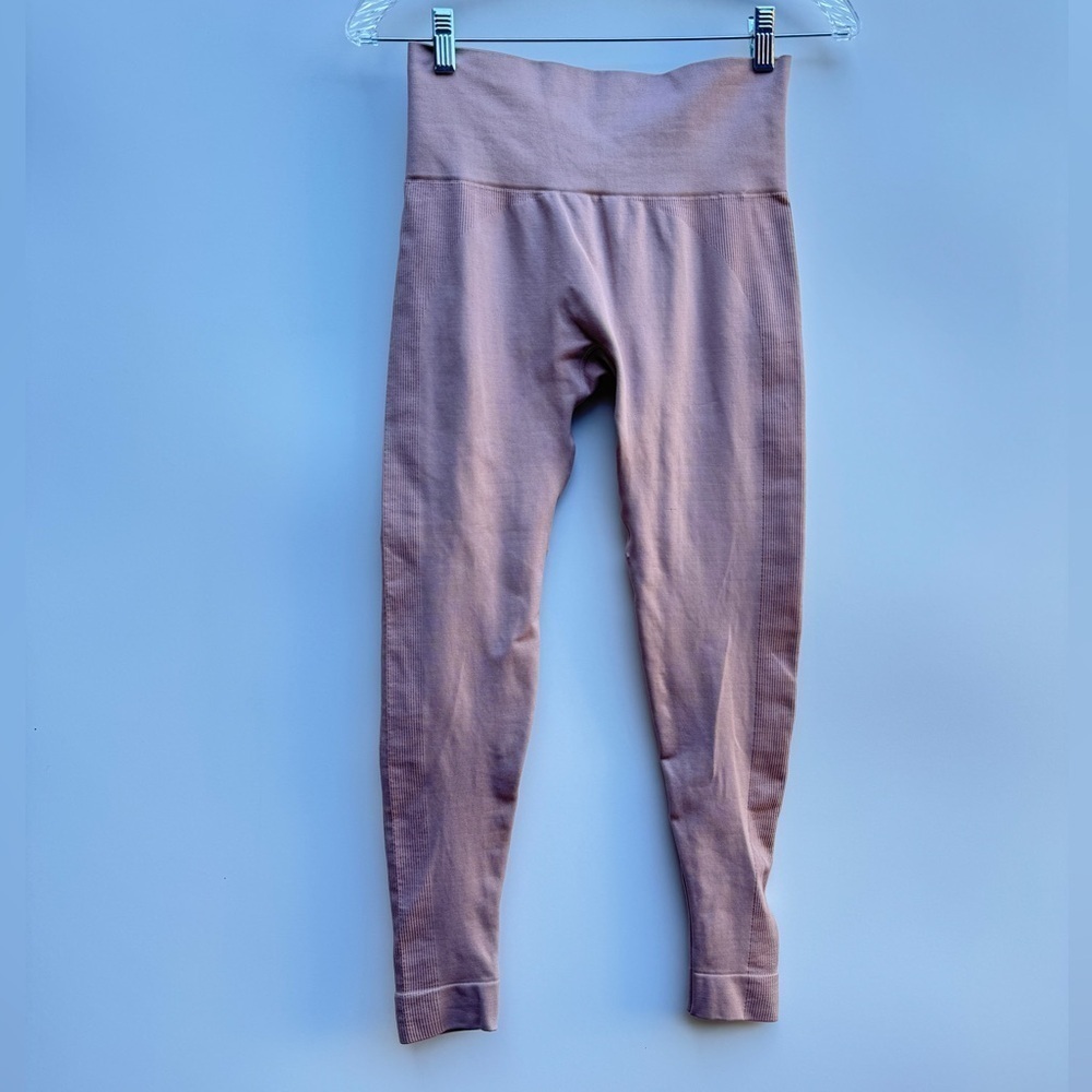 Set Active Light Dusty Rose Pink Mauve Sculptflex Leggings Size Medium
